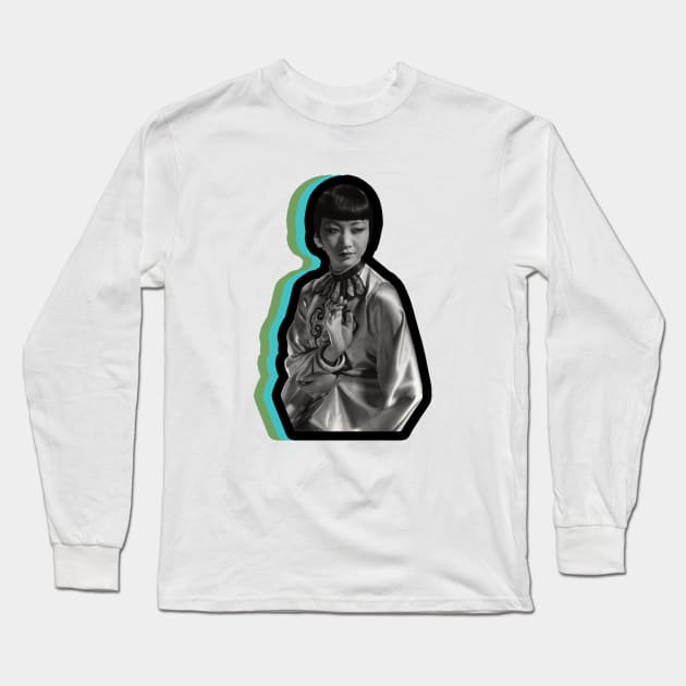 The Goddess Anna May Wong Long Sleeve T-Shirt by Xanaduriffic